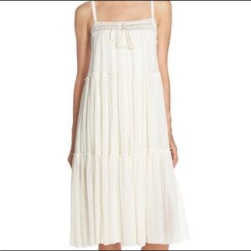 Robin Piccone Cream Maxi Dress
